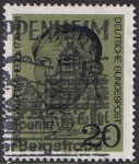 Stamps Germany -  GEORG WILHELM HEGEL