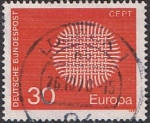 Stamps Germany -  EUROPA 1970