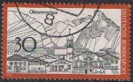 Stamps Germany -  VISTA DE OBERAMMERGAU