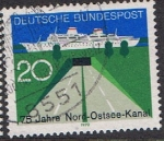 Stamps Germany -  CANAL DEL MAR BÁLTICO