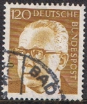 Stamps Germany -  PRESIDENTE G. HEINEMANN
