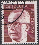 Stamps Germany -  PRESIDENTE G. HEINEMANN. RESERVADO