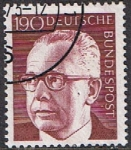 Sellos de Europa - Alemania -  PRESIDENTE G. HEINEMANN. RESERVADO