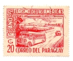 Stamps Paraguay -  TURISMO de AMERICA-1972