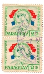 Stamps Paraguay -  HOMENAJE a HEROES del CHACO