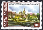 Stamps Romania -  Monasterio Mihai Voda, Bucarest.