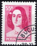 Stamps : Europe : Romania :  Personajes. Ana Ipatescu.
