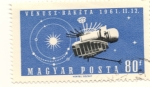 Sellos del Mundo : Europa : Hungra : VENUS RAKETA 1961 Sonda a Venus