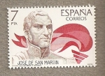 Stamps Spain -  Jose San Martín