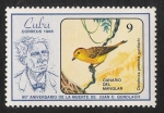 Stamps : America : Cuba :  AVES: 2.134.254,00-Dendroica petechia