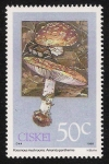 Stamps South Africa -  SETAS-HONGOS: 1.128.014,00-Amanita pantherina