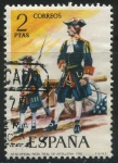 Stamps Spain -  E2198 - Uniformes militares