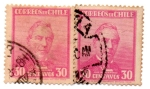 Stamps : America : Chile :  -JOSE I. PEREZ