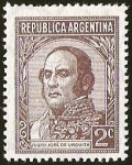 Stamps Argentina -  GENERAL JUSTO JOSE DE URQUIZA