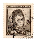 Stamps : America : Chile :  B.O.HIGGINS