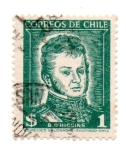 Sellos de America - Chile -  B.O.HIGGINS