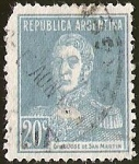 Stamps Argentina -  GENERAL JOSE DE SAN MARTIN