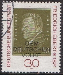Stamps Germany -  CENTENARIO DEL NACIMIENTO DE FRIEDRICH EBERT