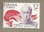 Stamps Spain -  Simón Bolivar