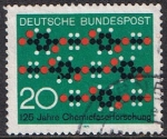 Stamps Germany -  BÚSQUEDA DE FIBRAS QUÍMICAS