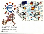 Stamps Spain -  Paises Euro - SPD
