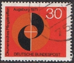 Stamps Germany -  REENCUENTRO ECUMÉNICO DE PENTECOSTÉS EN AUGSBURGO