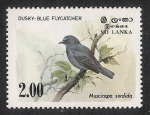 Stamps : Asia : Sri_Lanka :  AVES: 2.269.023,00-Muscicapa sordida