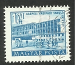 Stamps Hungary -  Edificio