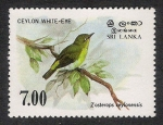 Sellos del Mundo : Asia : Sri_Lanka : AVES: 2.269.051,00-Zosterops ceylonensis