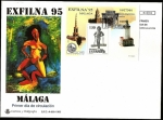 Stamps Spain -  Exfilna 95 - HB -  Málaga - SPD