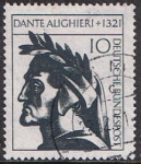 Stamps Germany -  DCL ANIVERSARIO DE LA MUERTE DE DANTE ALIGHIERI