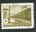 Stamps : Europe : Hungary :  Tren