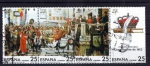 Stamps Spain -  175  Aniverº de la Constitución de 1812.