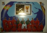 Stamps : Europe : Spain :  copa del mundo de futbol de españa