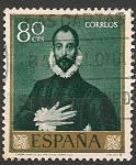 Stamps : Europe : Spain :  Pintores y sus obras. Domenico Theotocopoulos "El Greco" (1541-1614). Ed 1333