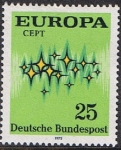Stamps Germany -  EUROPA 1972