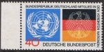 Stamps Germany -  R.F.A. MIEMBRO DE LAS NACIONES UNIDAS