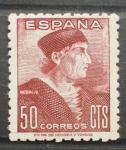 Sellos de Europa - Espaa -  FIESTA DE LA HISPANIDAD, NEBRIJA