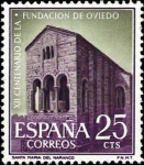 Sellos del Mundo : Europe : Spain : XII Centenario de la fundación de Oviedo