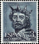 Stamps Spain -  XII Centenario de la fundación de Oviedo