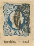 Stamps Europe - Portugal -  Don Pedro V edicion 1855