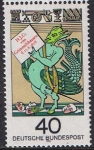 Stamps Germany -  III CENT. DE LA MUERTE DEL FABULISTA H.J.C. VON GRIMMELSHAUSEN