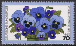 Sellos del Mundo : Europa : Alemania : FLORES DE JARDÍN