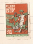 Sellos del Mundo : America : Chile : Reforma Agraria Chilena