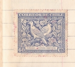Stamps Chile -  Centenario del libro De Gay 1844-1944