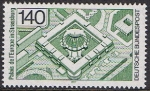Stamps Germany -  INAUGURACIÓN DEL PALACIO DEL CONSEJO DE EUROPA EN ESTRASBURGO
