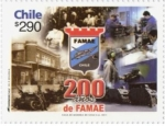 Stamps Chile -  “200 AÑOS DE FAMAE”