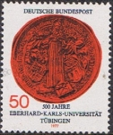 Stamps Germany -  V CENTENARIO DE LA UNIVERSIDAD DE TÜBINGEN