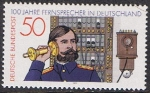 Stamps Germany -  CENTENARIO DEL TELÉFONO