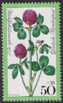Stamps Germany -  FLORES SILVESTRES. TRÉBOL ROJO